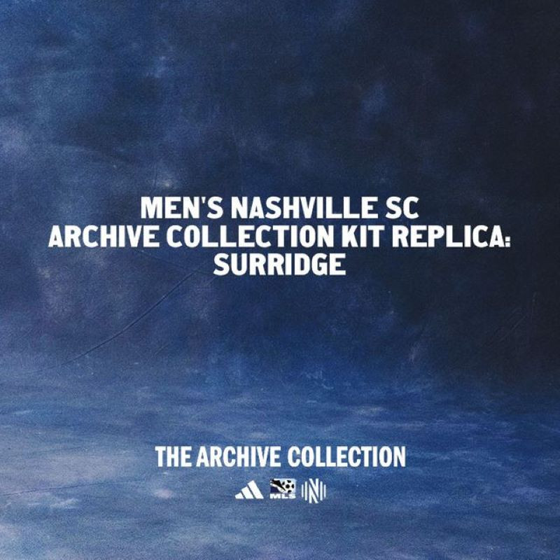 Men's Replica Surridge Nashville SC Archive Collection Kit