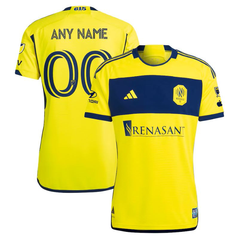 Men's 'The 615 Kit' Authentic Custom Primary Jersey