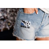 NSC Women's Hype & Vice Patched Denim Shorts