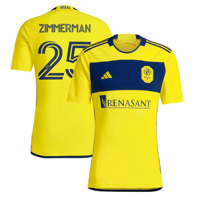 Women's Walker Zimmerman 2024 'The 615 Kit' Replica Player Jersey Women's Walker Zimmerman 2024 'The 615 Kit' Replica Player Jersey