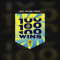 100th Win Commerative Pennant